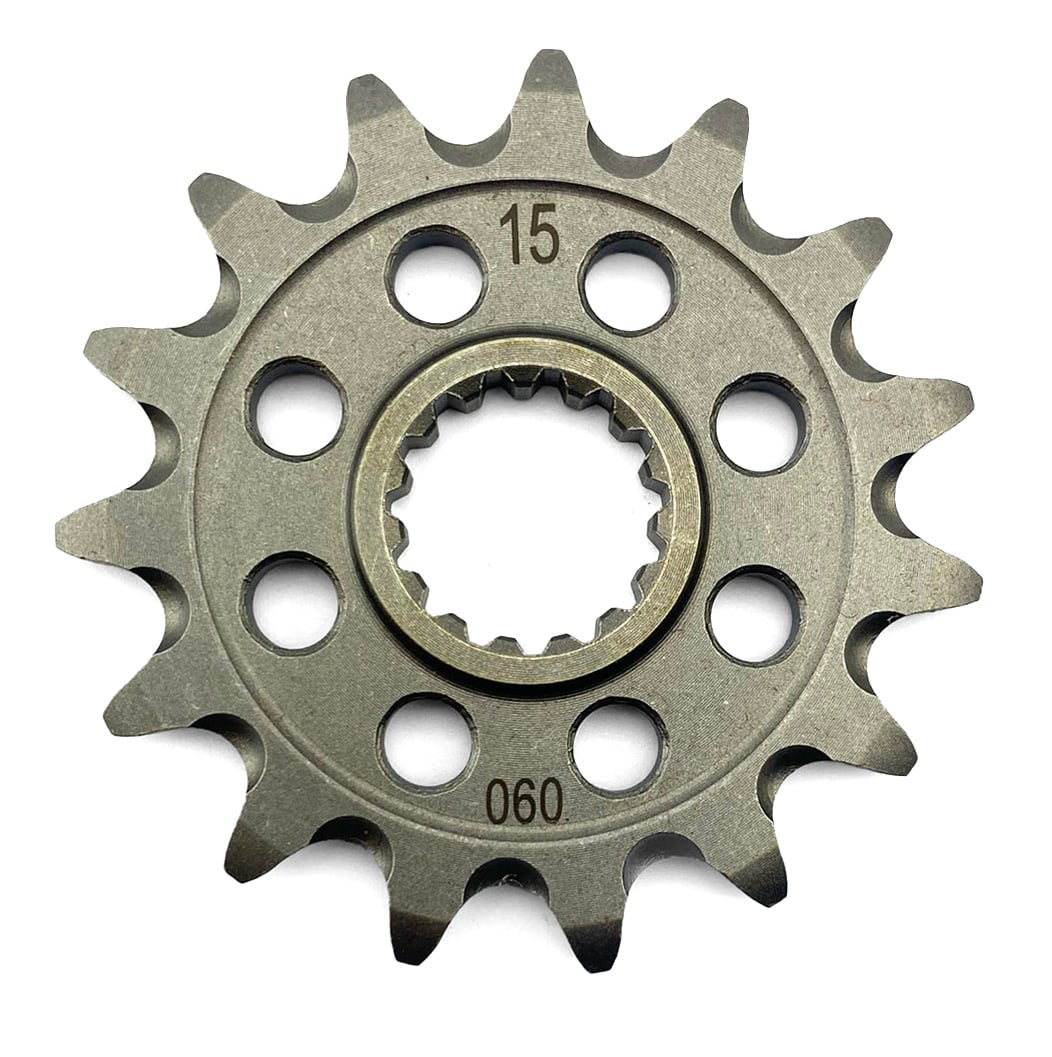 Pro-X Racing Front Sprocket Triumph TF250-X 2024, 15T, Prox 07.FS73024-15, Grooved & Lightened