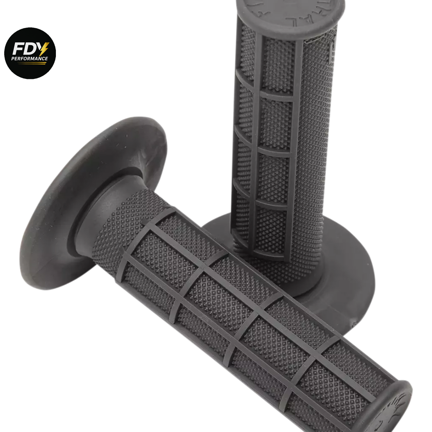 Black Motorbike Handlebar Grips β Premium Quality, Universal Fit, Anti-Vibration, Comfortable Rubber