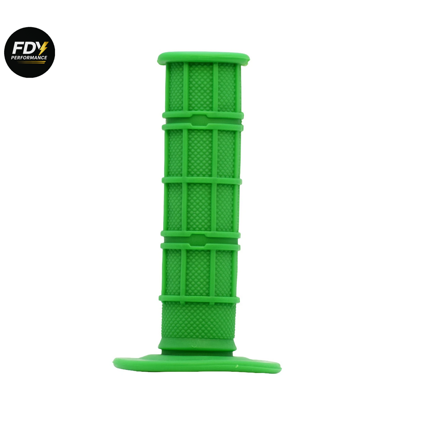 Green Motorbike Handlebar Grips – Premium Quality, Universal Fit, Anti-Vibration, Comfortable Rubber