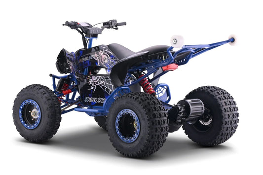 Spider Pro 72V 50Ah 5000W Adult Electric Quad Bike BLUE