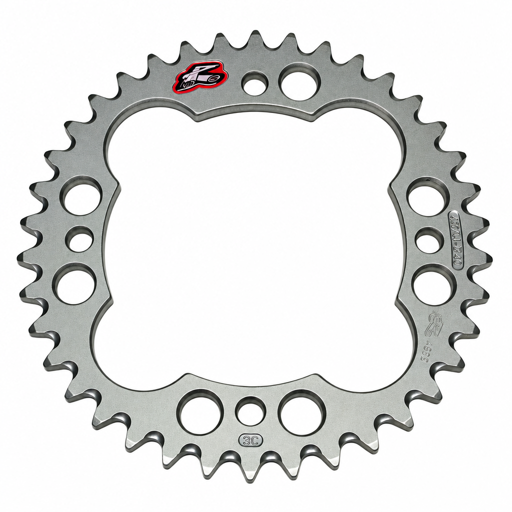 Rear Sprocket Renthal Yam, Ultralite 437U-520-38GBSI
