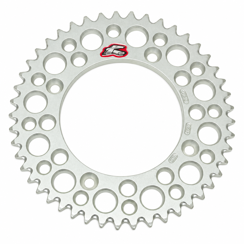 Rear Sprocket Alloy Renthal, Ultralite 441U-428-49GPSI Silver, 441U-428-49GPSI