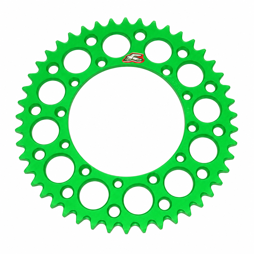 Rear Sprocket Alloy Renthal, Ultralite 112U-520-50GEGN Green, 112U-520-50GN