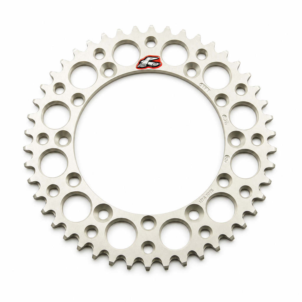 Rear Sprocket Alloy Renthal, Ultralite 216U-520-45GPSI Silver, Husqvarna / Gasgas / Beta