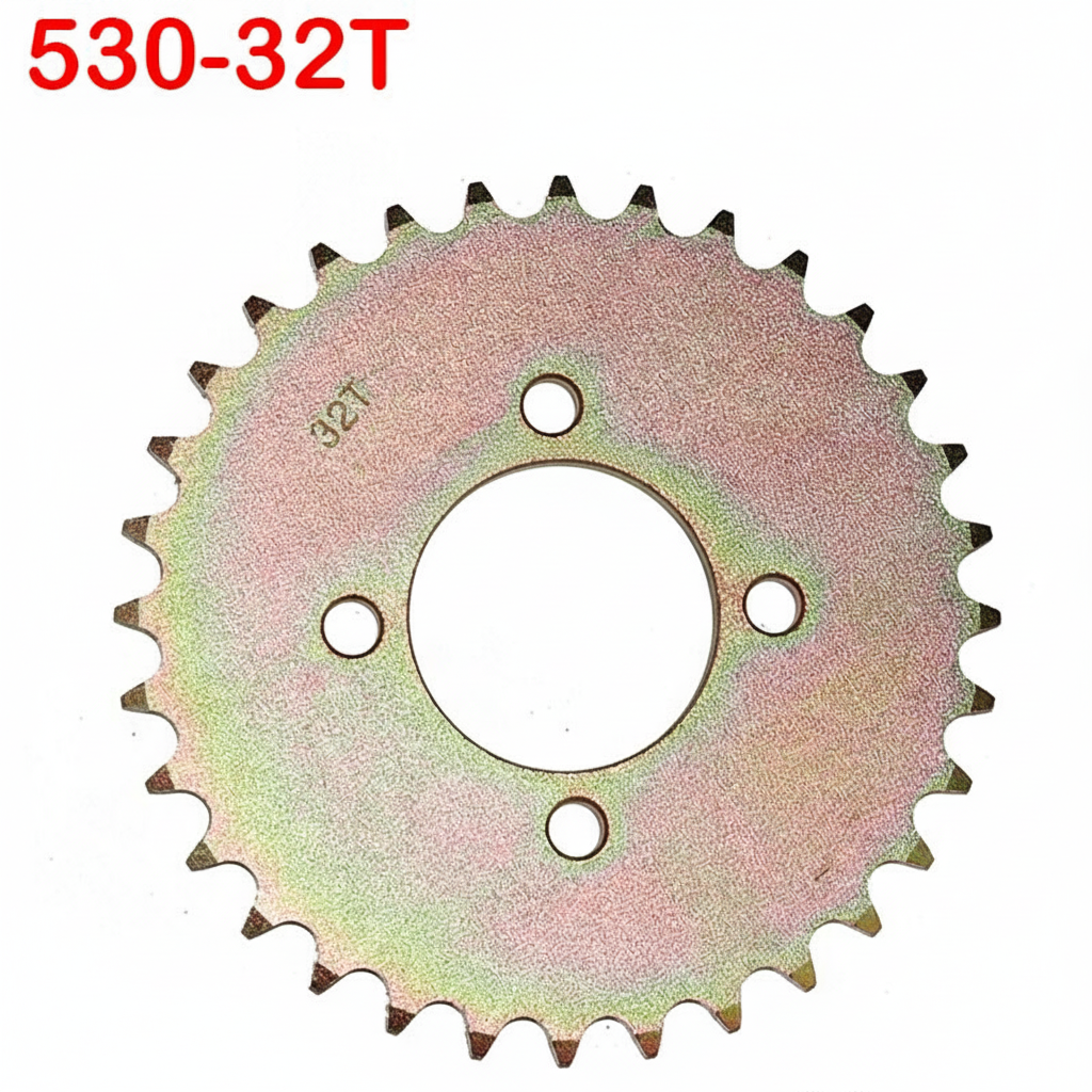 Dirt Racing Rear Sprocket Steel 32T 58mm ID 80mm Pcd 530 Chain