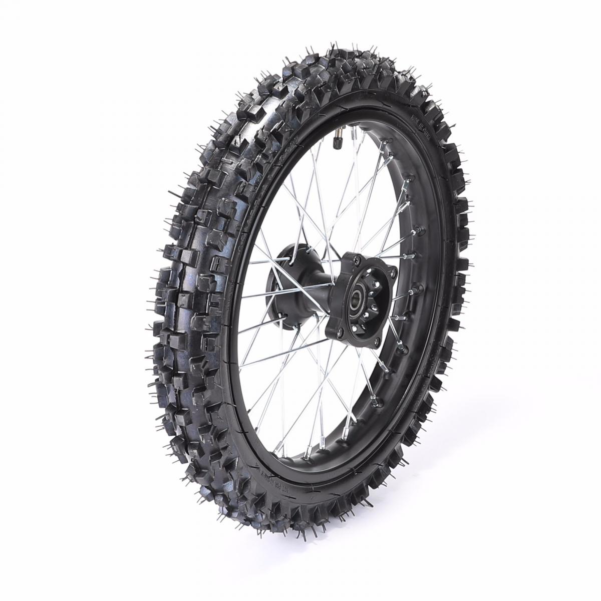 Factory Image Racing Front Wheel 14 Pit Bike 15MM Axle 60/100-14 Sdg 4 Bolt Disc Brake
