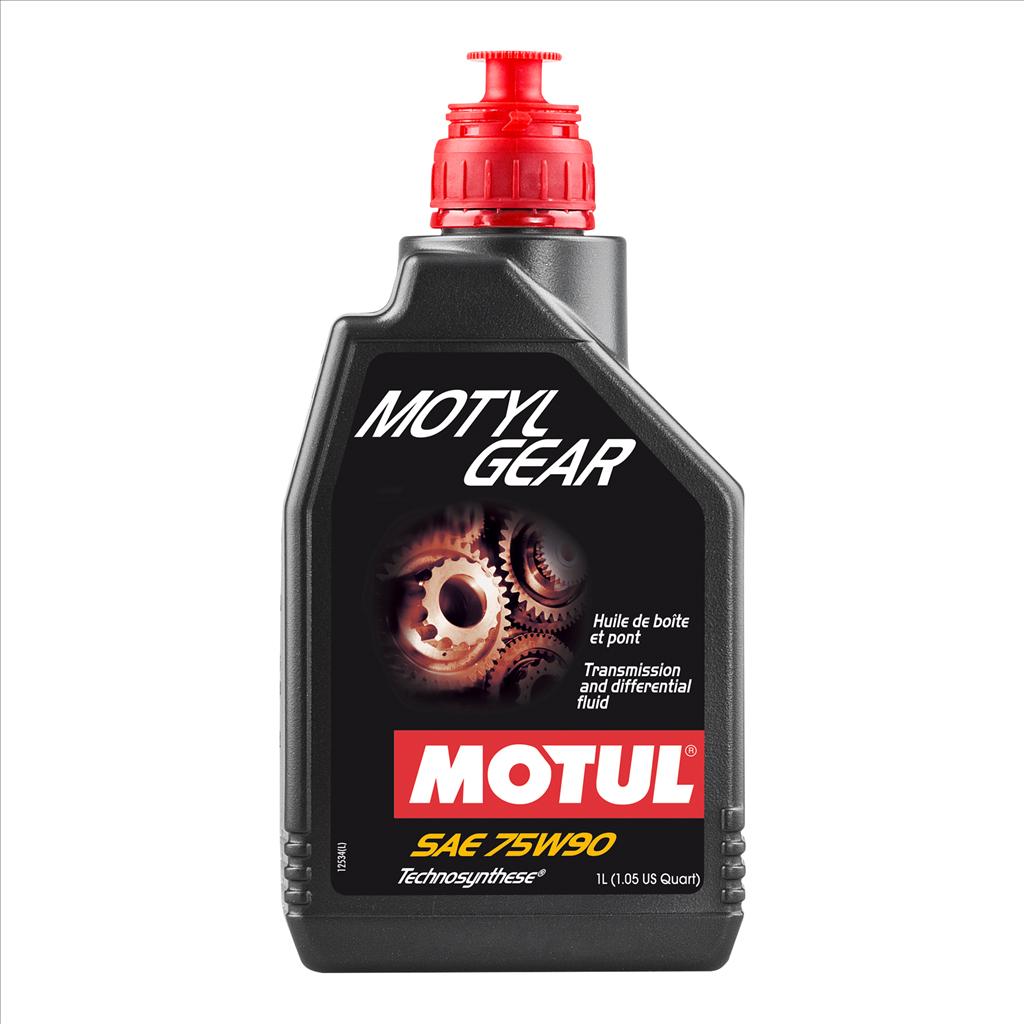 MOTUL GEAR 75W90 1 Litre, MOTUL 450087, BOX=12, Transmission / Gear Oil / Diff Oil, TECHNOSYNTHESE