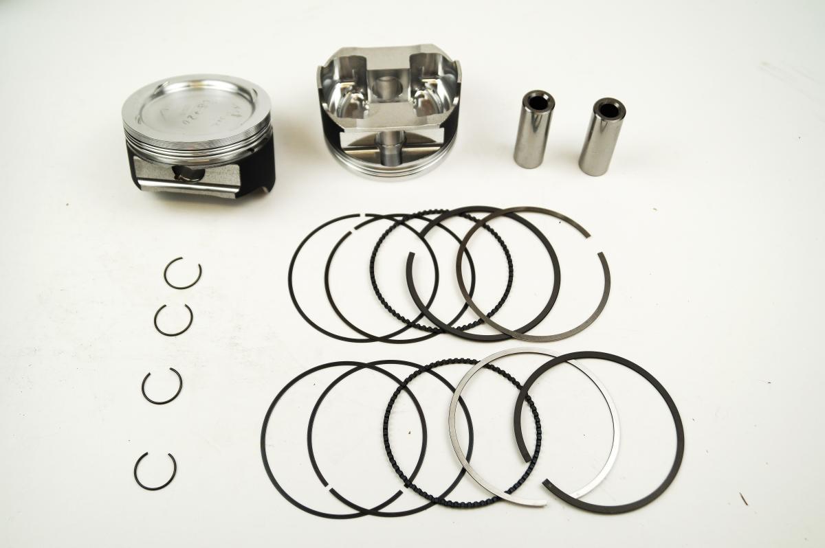 Piston Kit 05-13 KVF750 90.00 +5.00mm, Forged Wossner K8987D500-2, High Compression