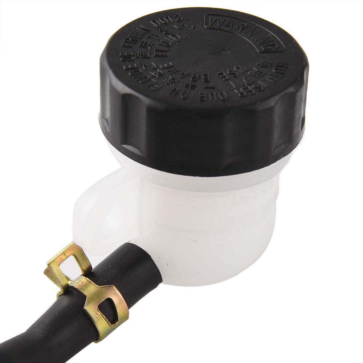 Factory Image Racing Master Cylinder Rear Yamaha 1987-2013 Yfm 350 X Raptor Banshee Warrior 5FK-2583V-00-00 With 90* Reservoir