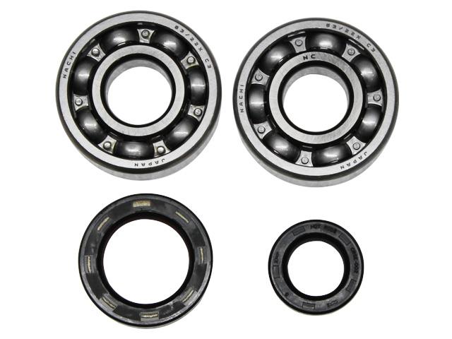 Crankshaft Bearing & Seal Kit, Psychic MX-09651, CR125R 87-07, Allballs 24-1003