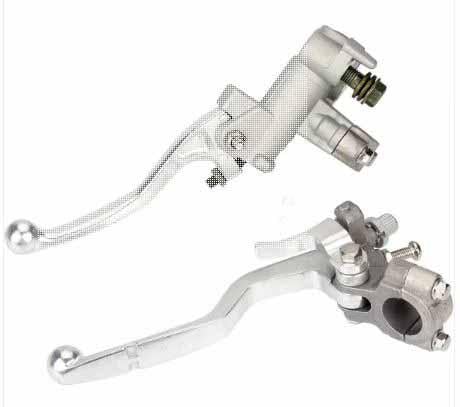 Factory Image Racing Front Brake Master Cylinder & Clutch Lever Set, Honda