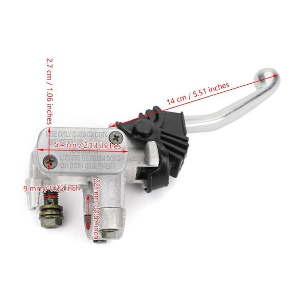 Factory Image Racing Master Cylinder & Caliper Front Brake Honda CR CRF, 45150-KZ4-J21, 45510-KCE-671