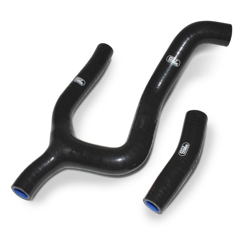 COOLANT HOSE 2 PIECE KIT BLACK 19-23 250 350 EX MC FC SX-F XC-F F 'Y' DESIGN SAMCO KTM-106-BK