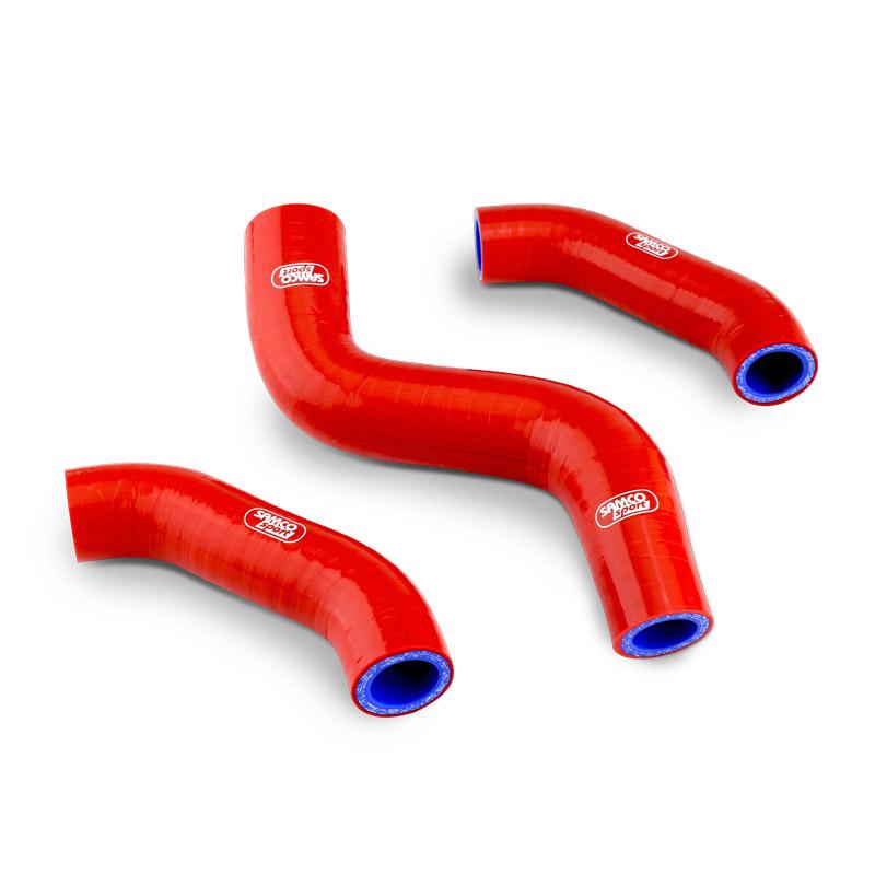 COOLANT HOSE 3 PIECE KIT RED 19-23 GAS GAS HUSQVARNA KTM 450 SAMCO SPORT KTM-108-RD