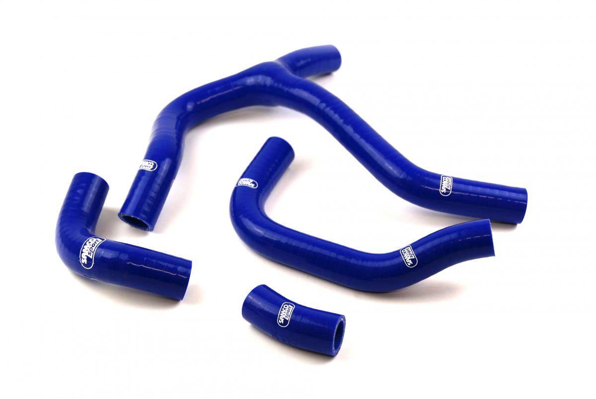 COOLANT HOSE 4 PIECE KIT BLUE 13-14 HONDA 450 CRF R 'Y' RACE DESIGN SAMCO SPORT HON-83-BU