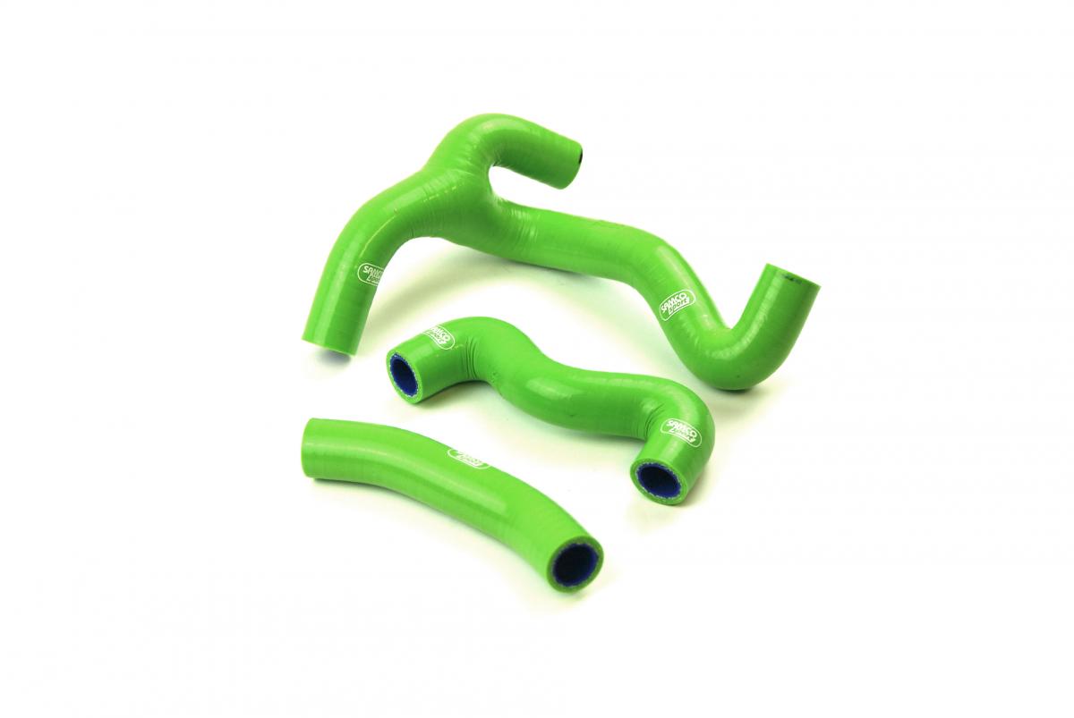 COOLANT HOSE 3 PIECE KIT GREEN 12-23 KTM HUSQVARNA GAS GAS 50 SAMCO SPORT KTM-45-GN