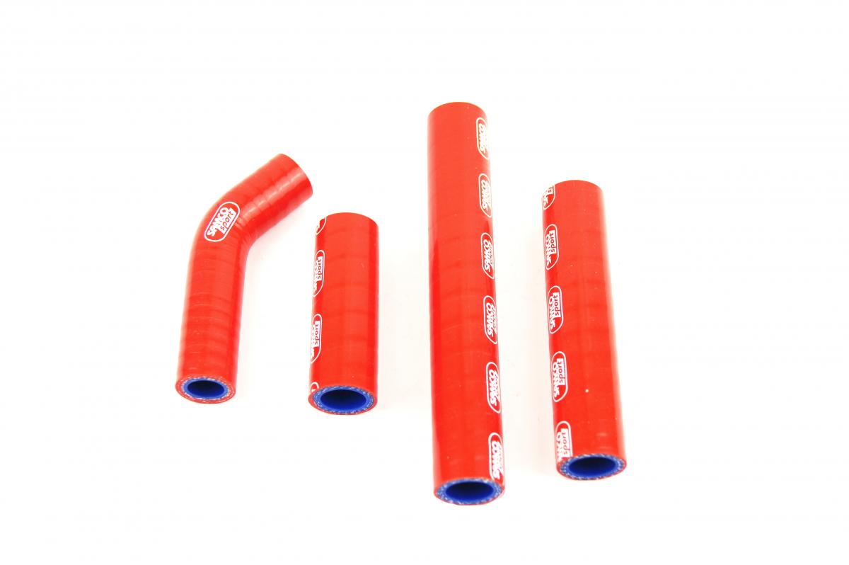 COOLANT HOSE 4 PIECE KIT RED 91-01 GAS GAS 321 TXT OEM DESIGN SAMCO SPORT GAS-4-RD