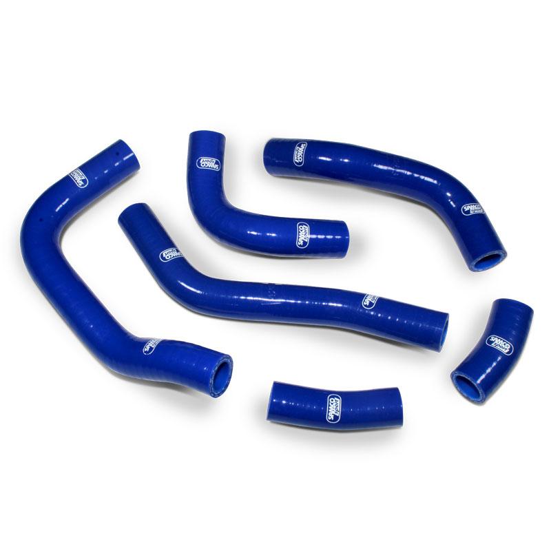 COOLANT HOSE 6 PIECE KIT BLUE 13-14 HONDA 450 CRF R OEM DESIGN SAMCO SPORT HON-84-BU