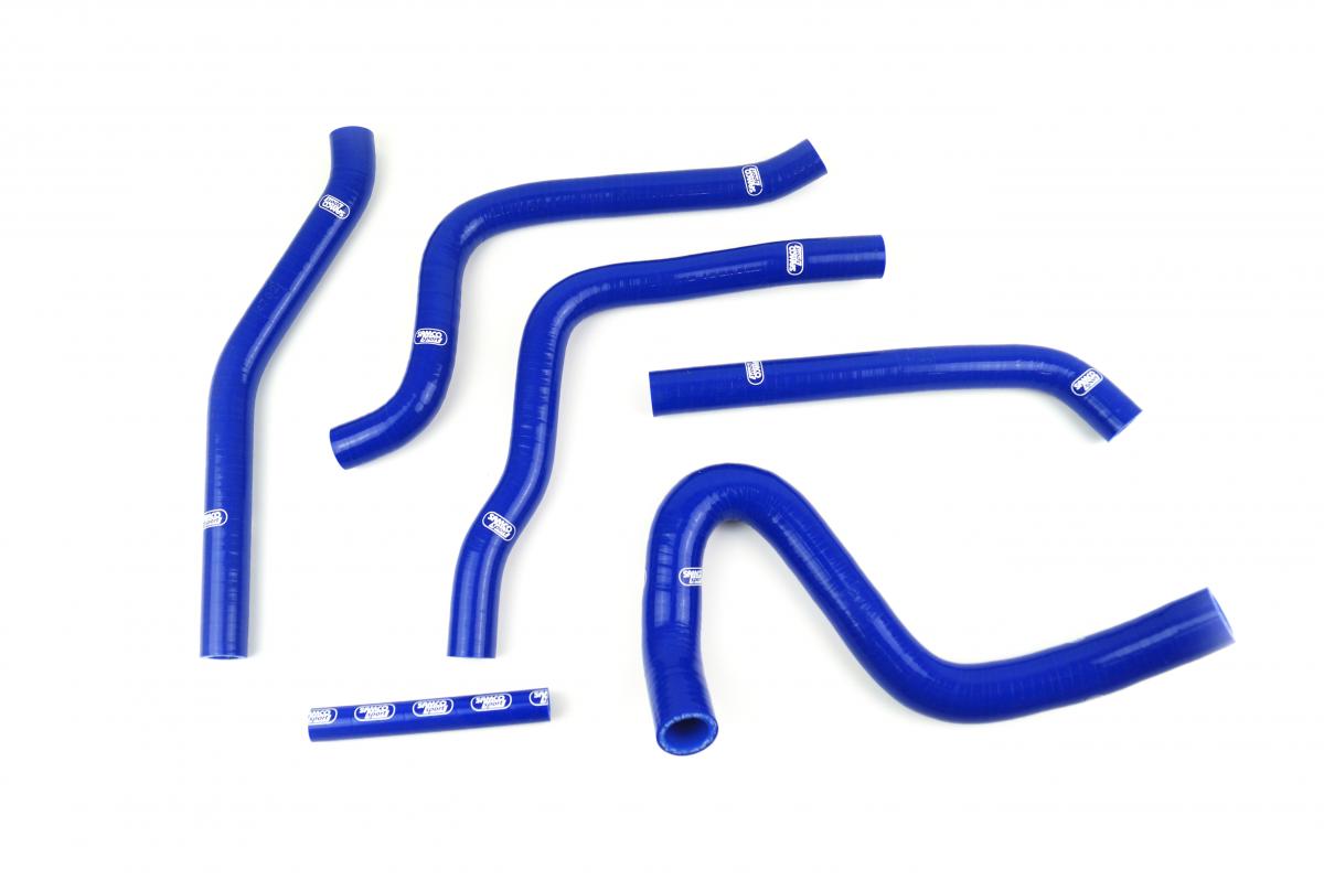 COOLANT HOSE 6 PIECE KIT BLUE 92-93 KAWASAKI 250 KX SAMCO SPORT KAW-75-BU