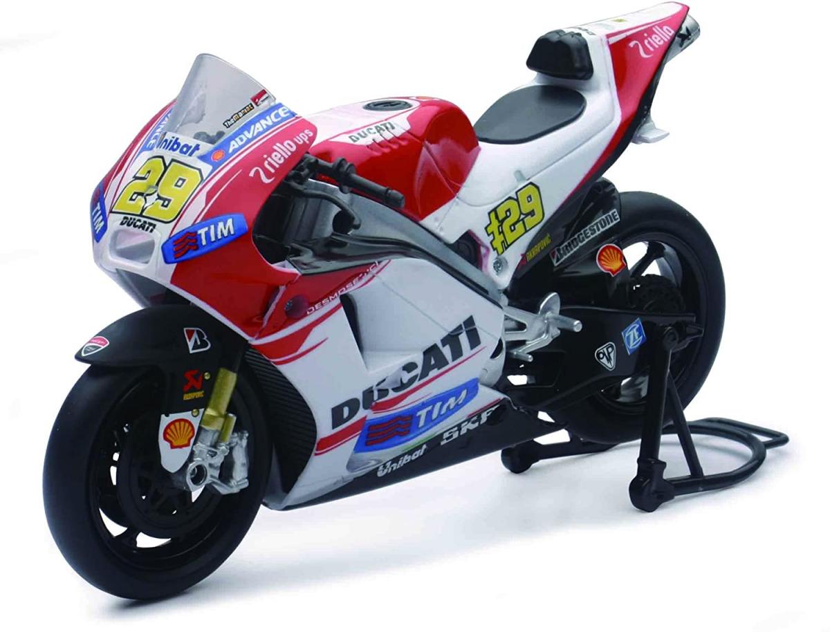 MODEL DIE CAST DUCATI DEMOSEDICI, ANDREA DOVIZIOSO #04, SCALE 1:12, NEWRAY 57723