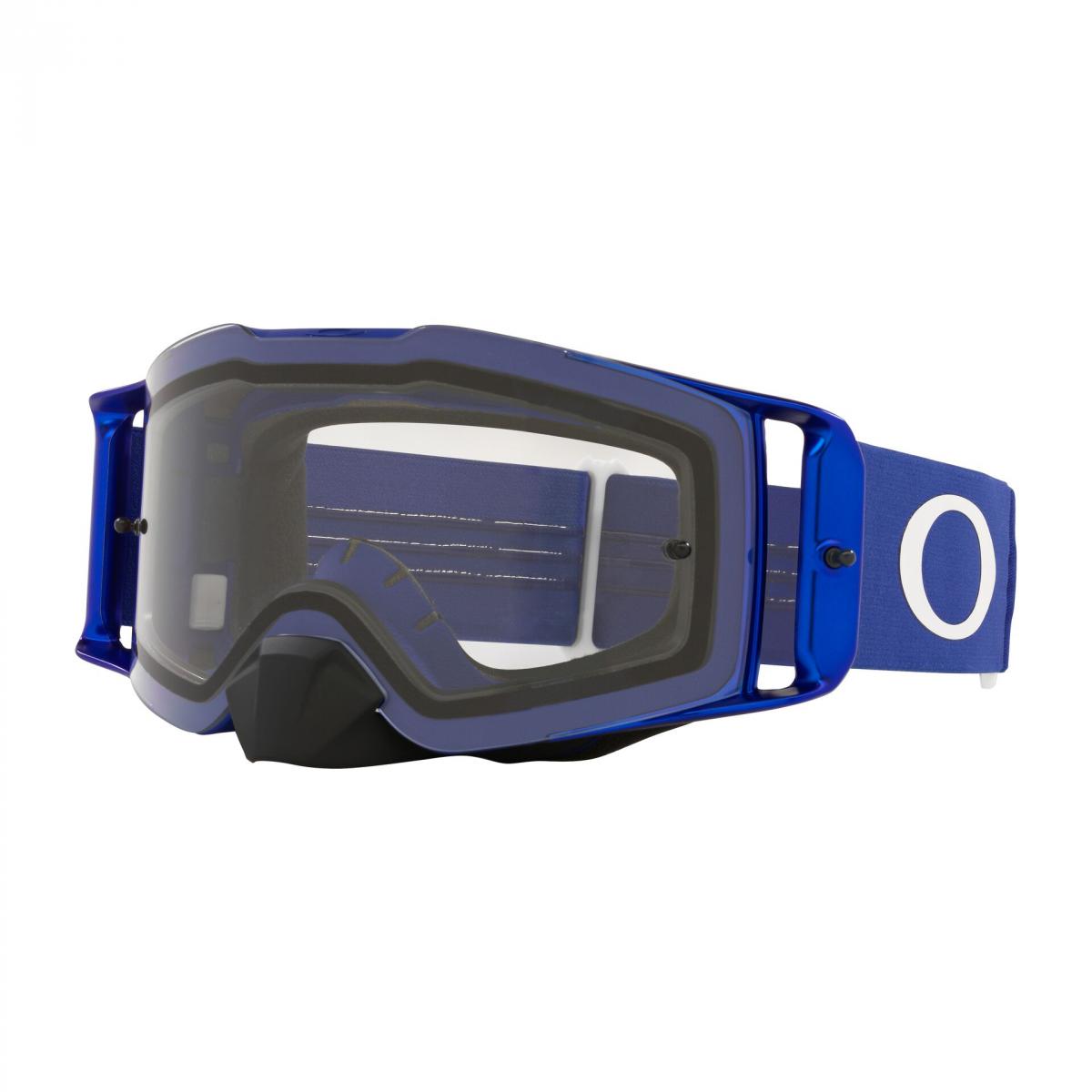 OAKLEY FRONT LINE MX MOTO BLUE, OA OO7087-77 CLEAR LENS, OA OO7087-77