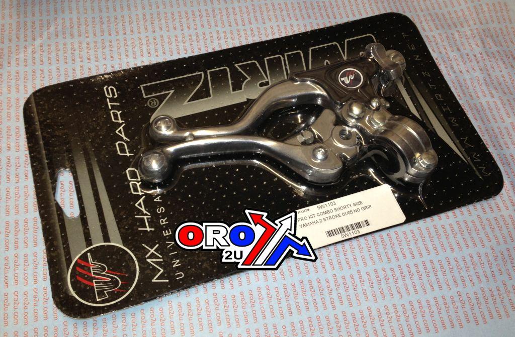 EASY PULL PRO KIT SHORT SMOOTH, WIRTZ 5W1103 COMBO LEVER SET, SHORT YZ 01-05 – Wirtz product image