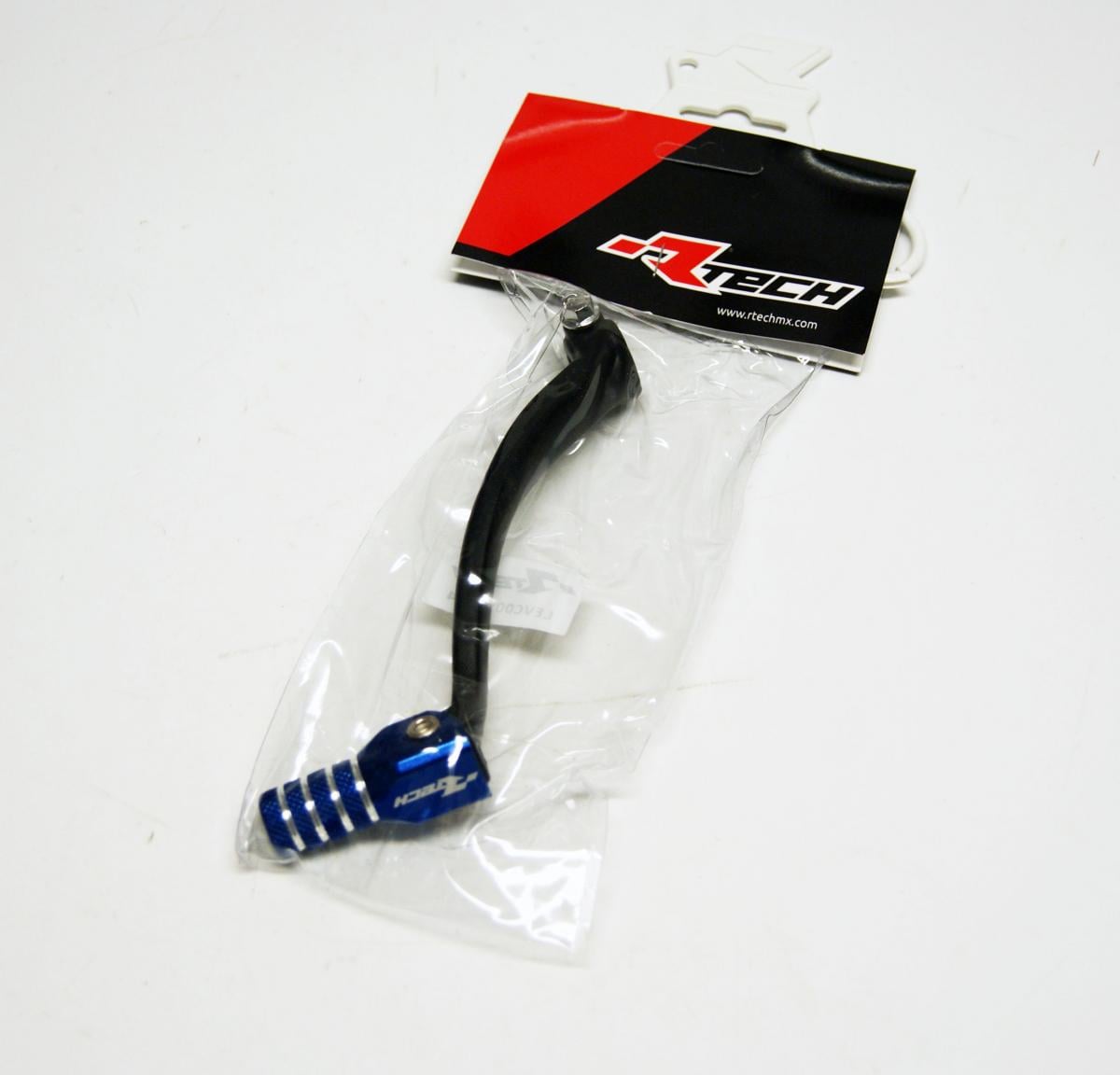 Rtech Plastics Gear Lever Shift Black/Blue, 06-13 YZF250, R-LEVC00YZF04