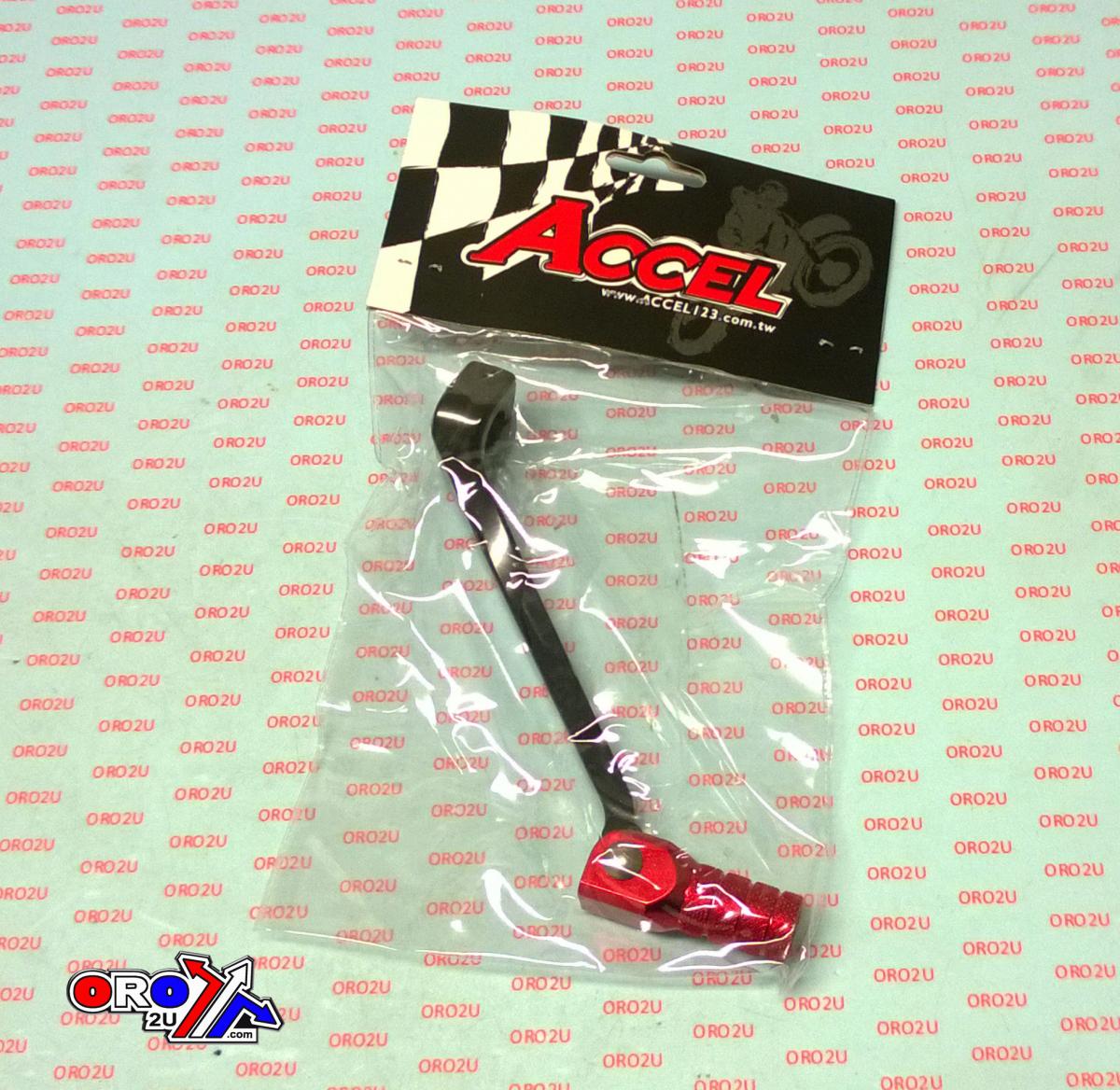 Factory Image Racing Gear Lever Shift 17-18 CRF450R, Black/Red 24700-MKE-305