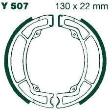 Brake Shoes Yamaha IT175 YZ 125 250 400 Ebc Y507