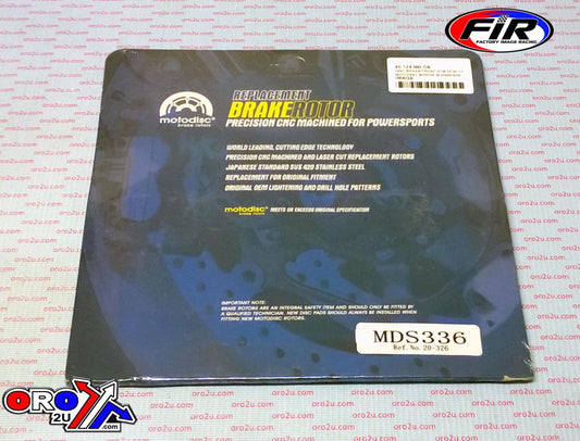 Mtx Parts Disc Brake Front KTM 65 00-21 MDS336 46109060000 46209060000 46209060100