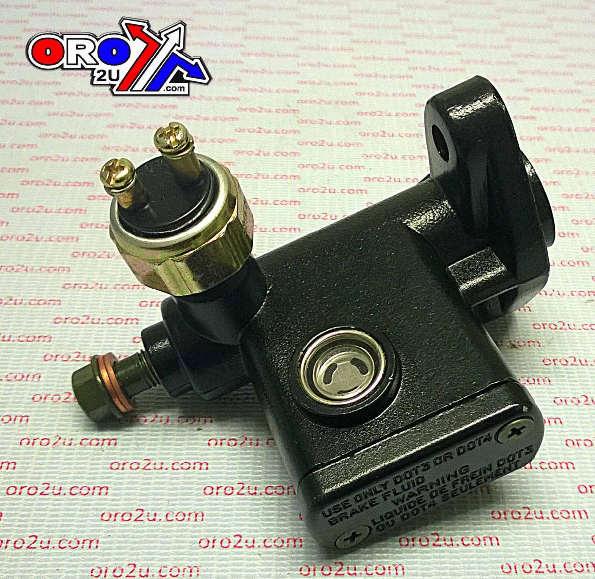 Factory Image Racing Rear Master Cylinder Universal, ATV, MX, Go Kart, Buggy