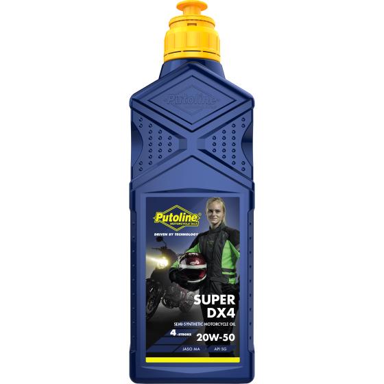 1LT SUPER DX4 20/50wt PUTOLINE, DX4-20W/50-1, DX4-20W/50-1, 70184, BOX = 12