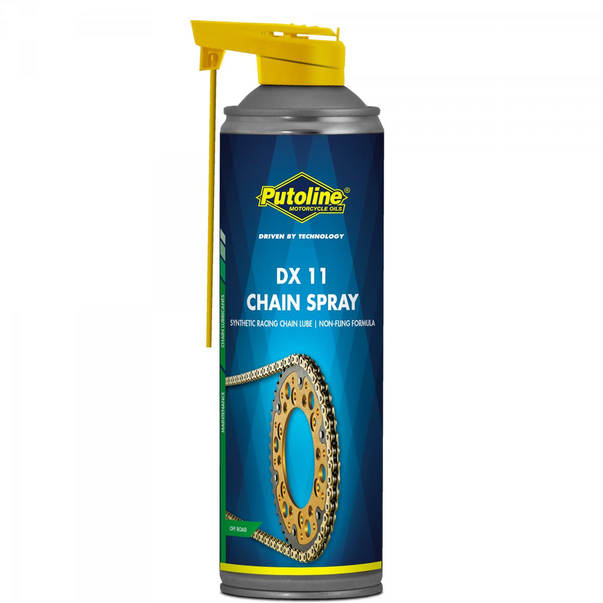 CHAIN LUBE DX11 500ML, PUTOLINE High Performance, BOX = 12 Mfr. Part No. 70082 DX11-500