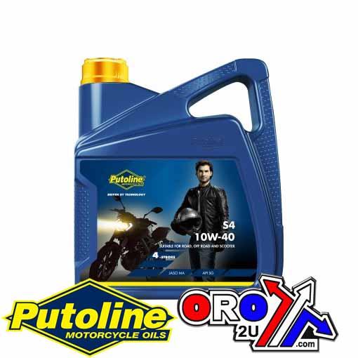 4LT S4 4-STROKE OIL 10W/40, PUTOLINE S4-4, Box=4