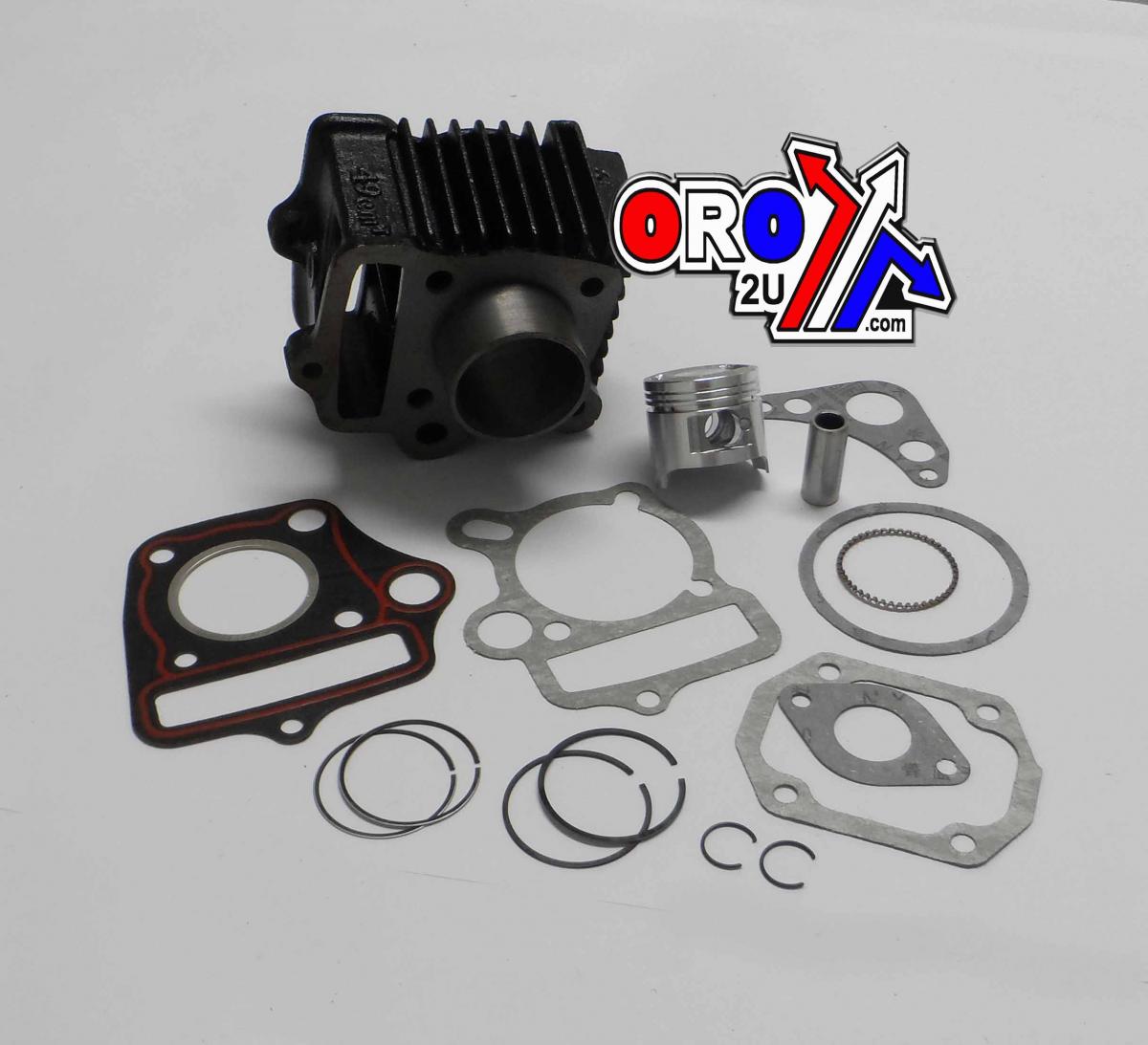 Factory Image Racing Cylinder Gasket & Piston Kit Honda CRF50 XR50 Bore 39mm Top End Rebuild Kit