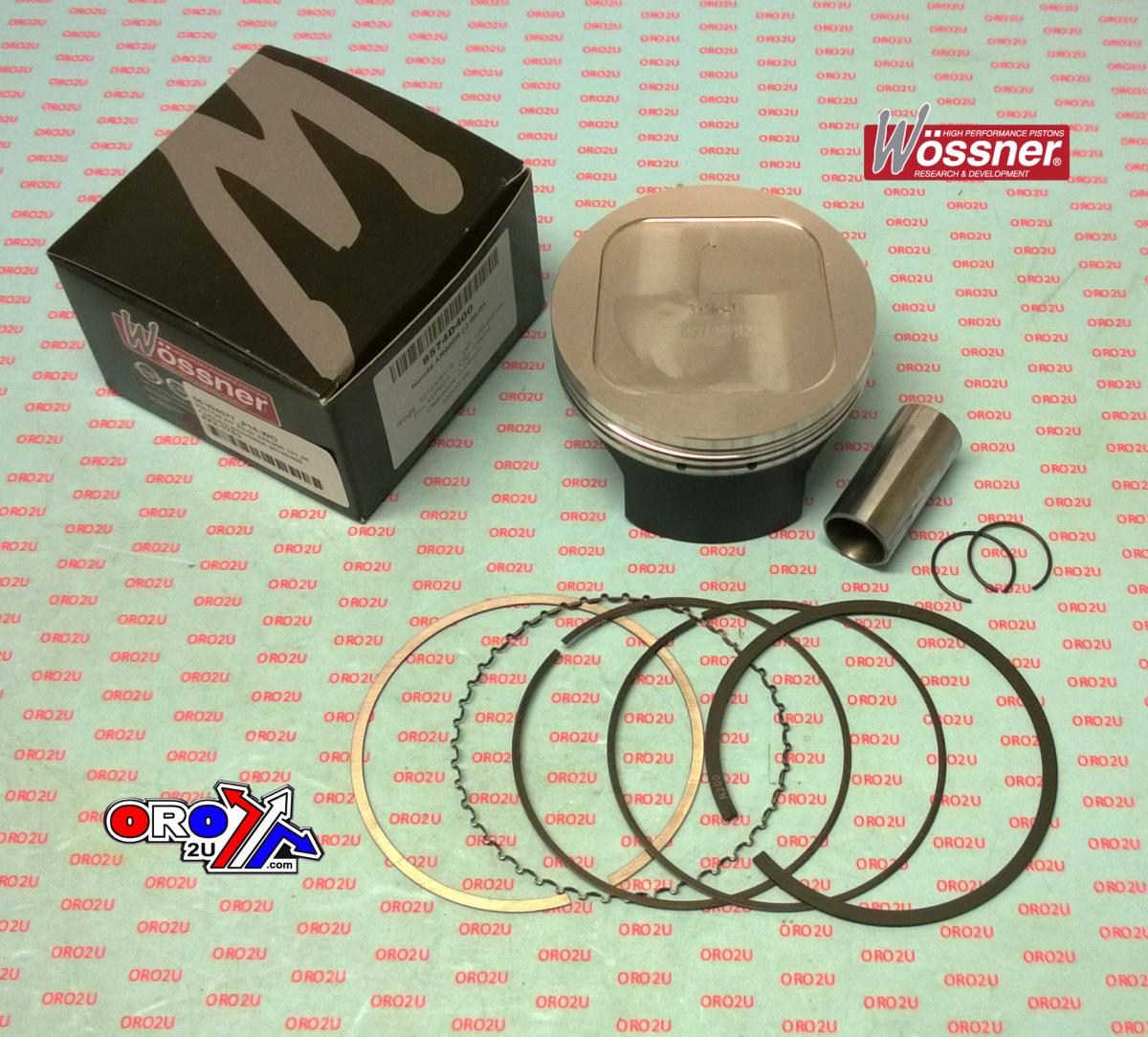 Piston Kit 85-00 XR600R 97.00, Forged Wossner 8574DB