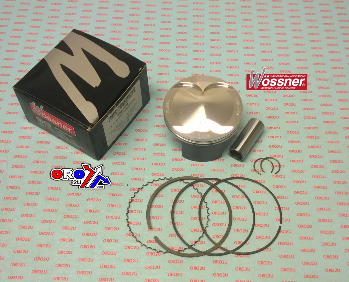 Piston Kit KTM 400 Exc 89.00, Forged Wossner 8580DB