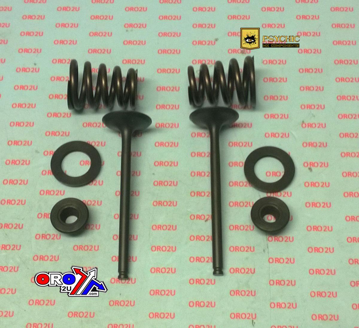VALVE KIT EXHAUST KTM 450-525, PSYCHIC XU-09549EK 00-07