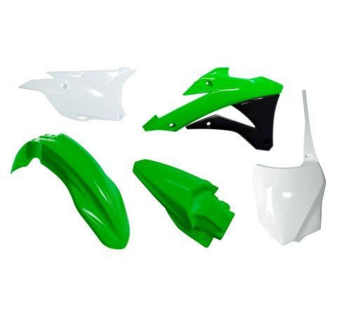 PLASTIC KIT/5 14-21 KX85/100 OEM 16-19, RTECH OEM R-KITKX0-OEM-598