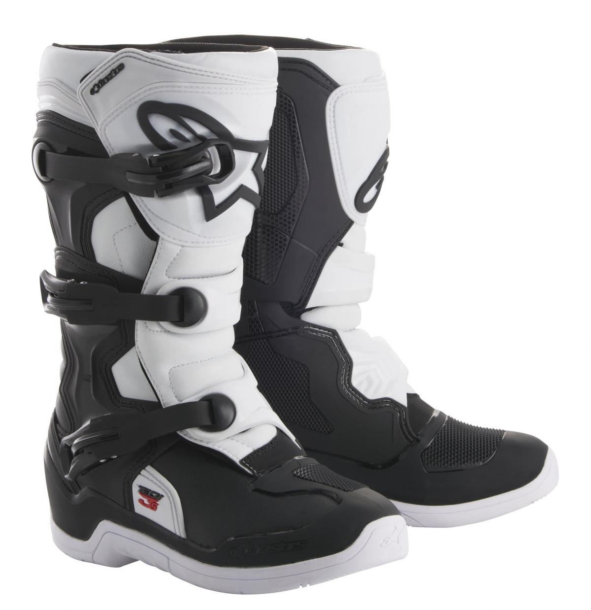 TECH-3s YOUTH BK/WE 2, ALPINESTARS MOTOCROSS BOOTS, A140181202