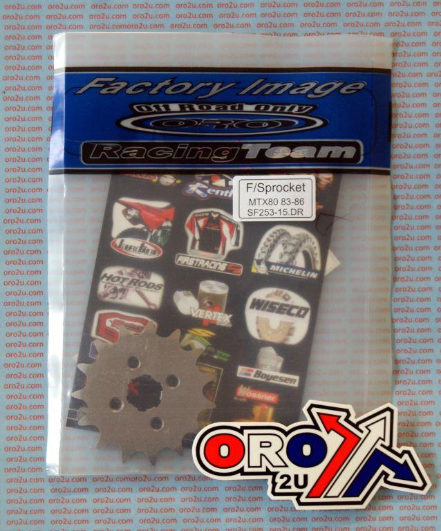 Factory Image Racing Front Sprocket 253.15 Dirt 420
