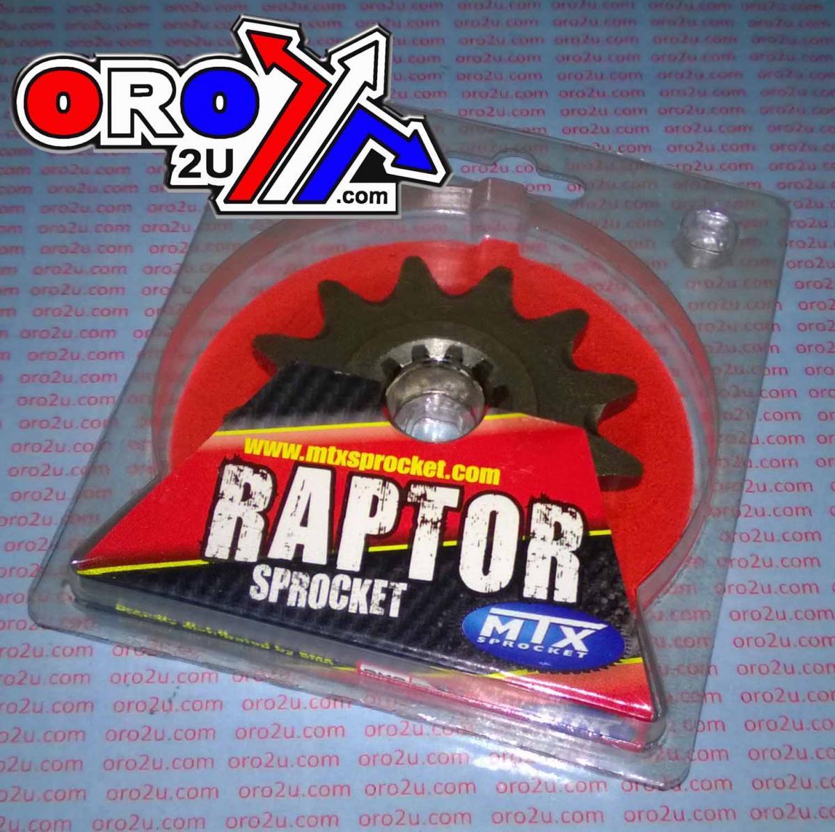 Mtx Parts Front Sprocket 824 Raptor Light & Self Cleaning 10B-HQ5-14