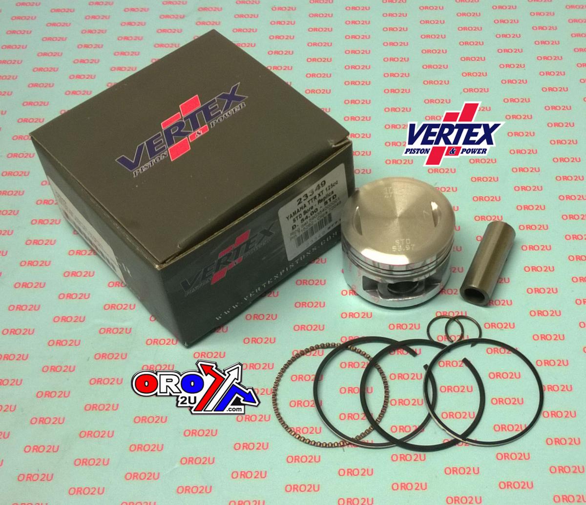 Piston Kit Vertex 56.00 Beta Rr 125 06-12, Vertex Os +2.00 Fantic 125 Cabellero