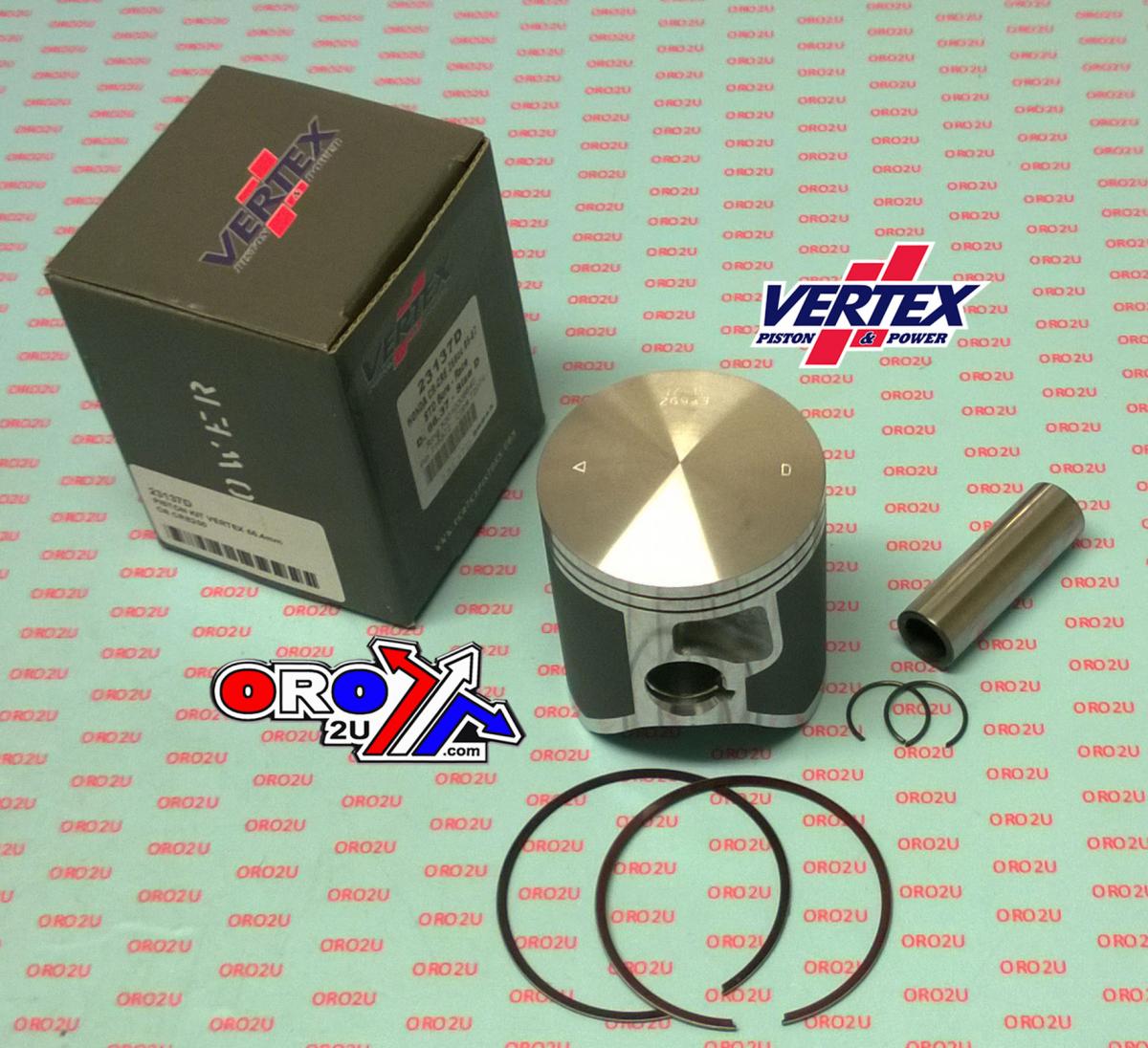 Piston Kit Vertex 66.4 C Honda CR/Cre 250 05-07 Race, Vertex