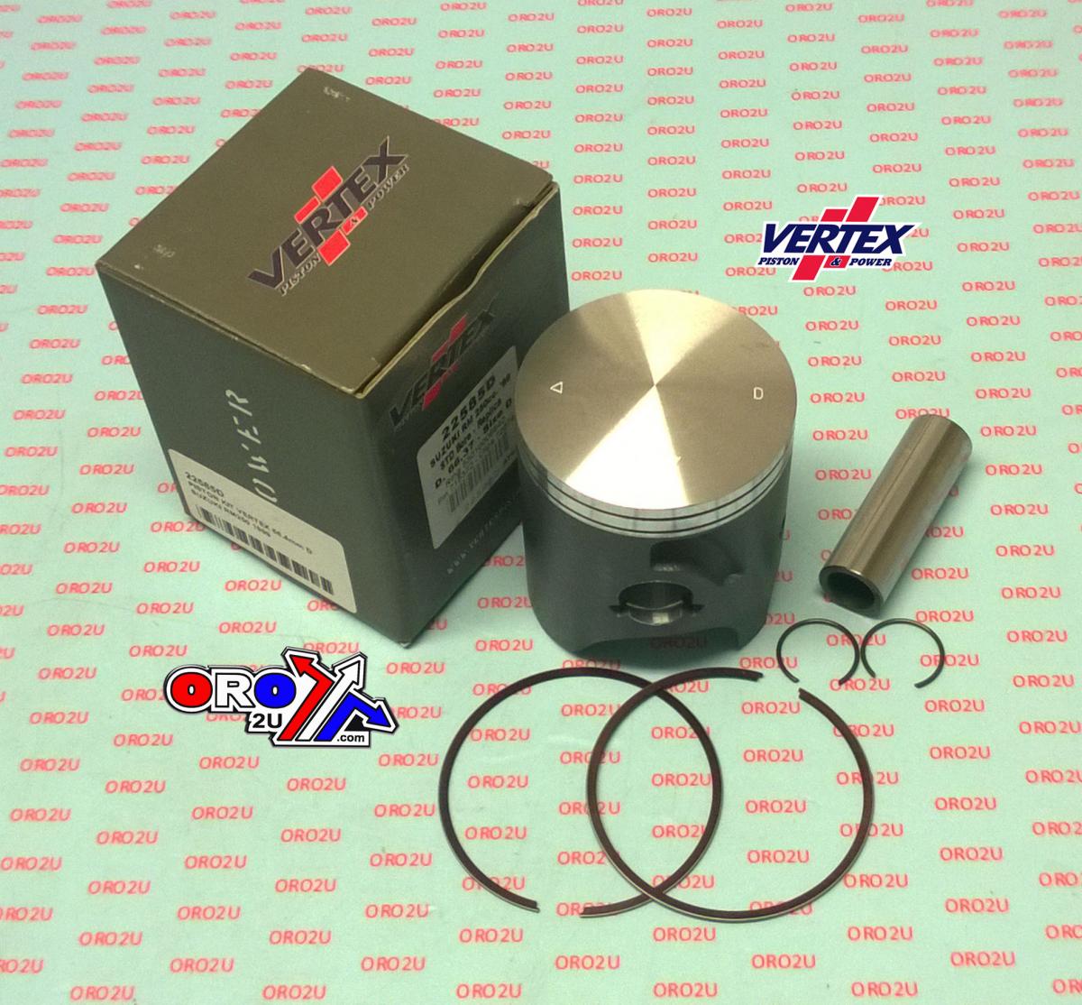 Piston Kit Vertex 66.4 A Kawasaki KX/Kxe 250 98-01 Race, Vertex Single Ring