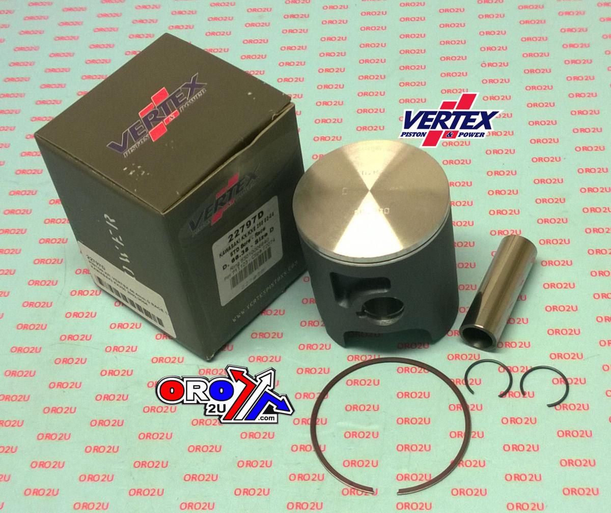 Piston Kit Vertex 66.4 D Kawasaki KX/Kxe 250 02-04 Race, Vertex Single Ring