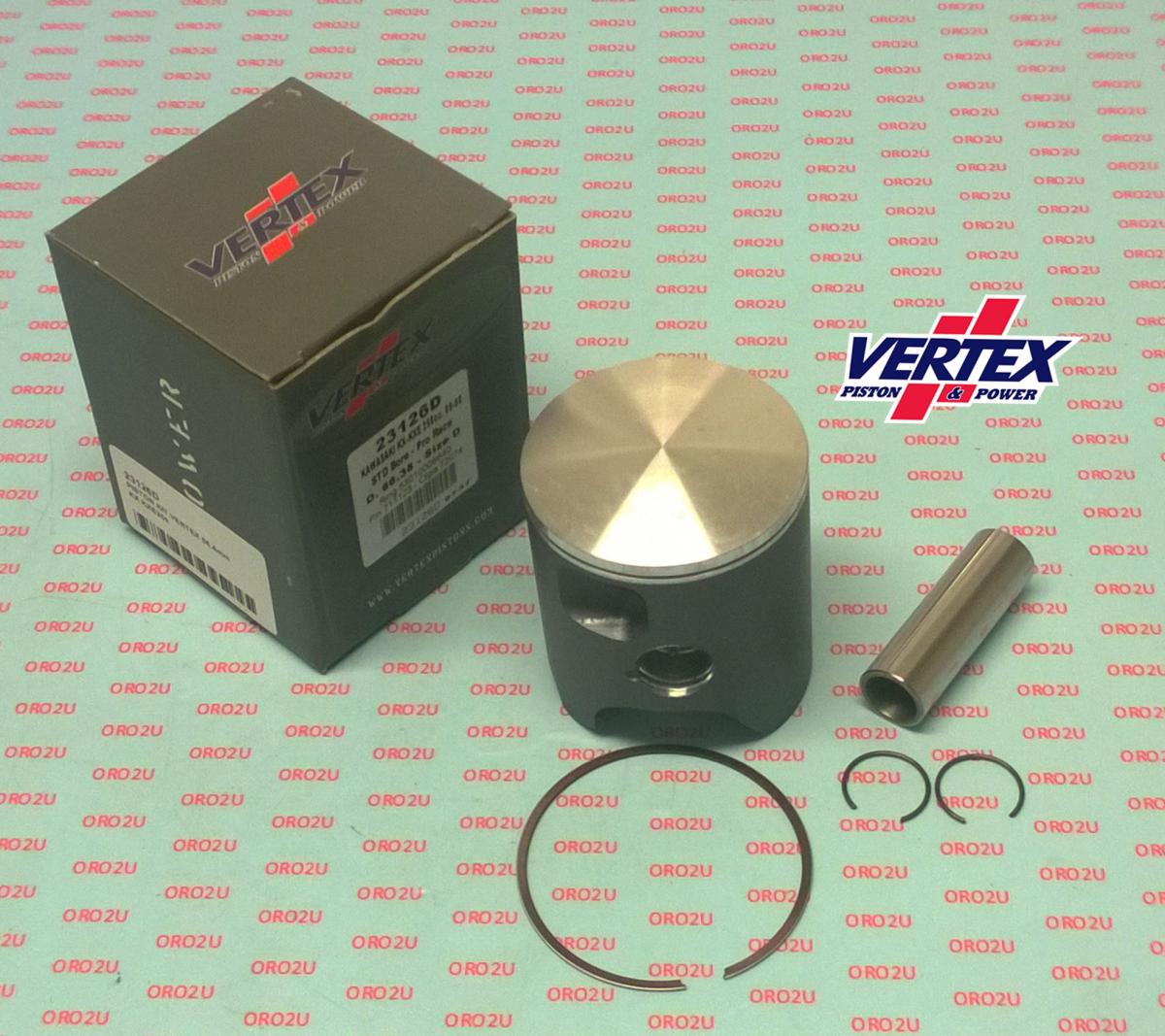Piston Kit Vertex 66.4 D Kaw KX/Kxe 250 05-08 Pro Race, Vertex
