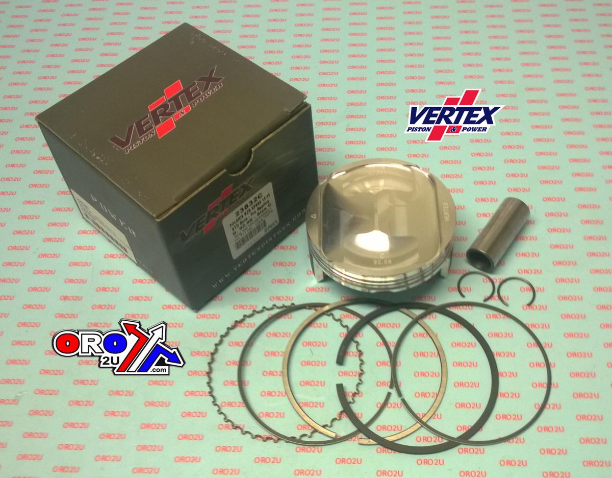 Piston Kit Vertex 93.0 C Polaris Rzr 900 11-13, Vertex Ranger XP900 Compr 10,6:1