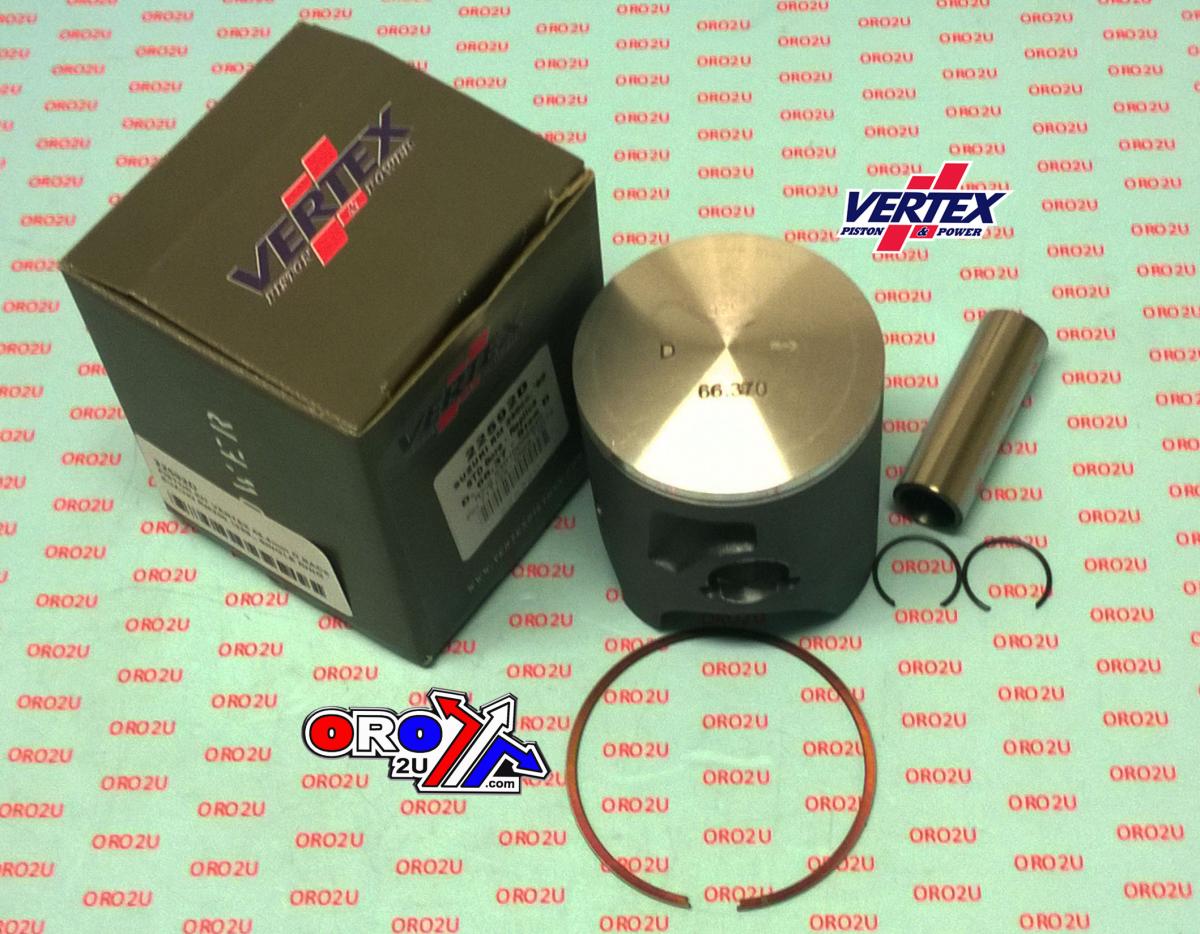 Piston Kit Vertex 66.4 D Suzuki RM 250 1999 Race, Vertex Single Ring