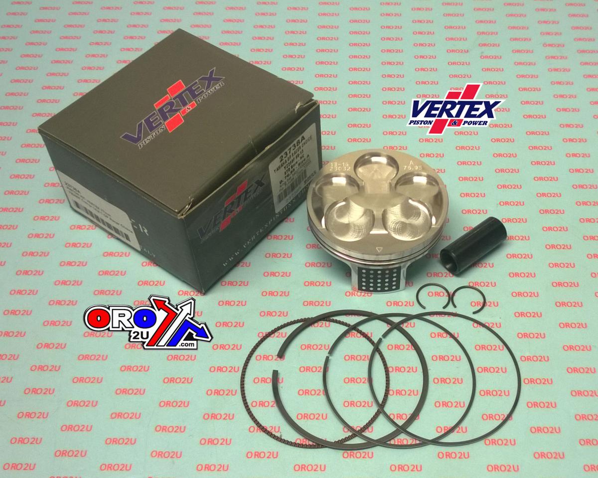 Piston Kit Vertex 77.0 C GP Yamaha YZ 250 10-13, Vertex Hc Compr 14,2:1 GP Racers Choice